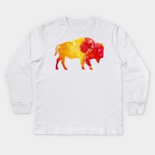 Buffalo Critter Kids Long Sleeve T-Shirt